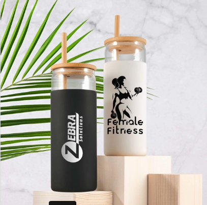 Pisa Glass Tumbler | Glass Drink Bottle NZ | Glass Drink Bottle | Glass Water Bottle | Glass Water Bottle NZ | Glass Drinking Bottle | Custom Merchandise | Merchandise | Customised Gifts NZ | Corporate Gifts | Promotional Products NZ | Branded merchandise