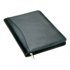 Leather A4 Compendium with Calculator