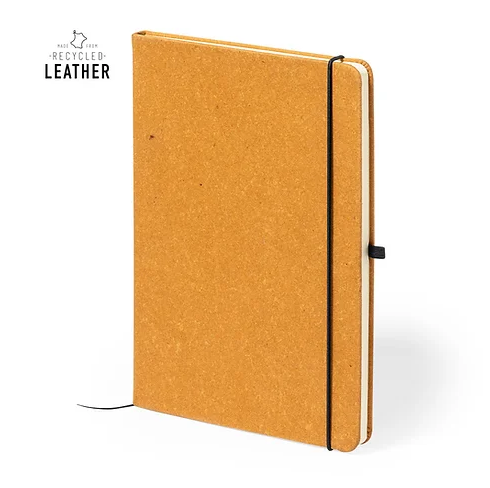 Tefan Recycled Leather Notebook