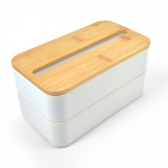 Stax Eco Lunch Box with Phone Holder Lid