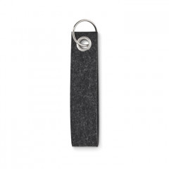 Rectangular RPET felt keyring