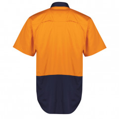 Mens Hi Vis Short Sleeve Shirt