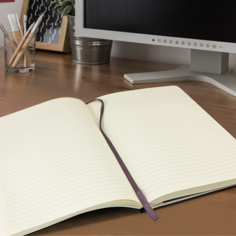 Personalised Moleskin Notebook | Moleskine Large Classic Soft Cover Notebook Ruled 