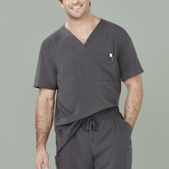 Mens Avery V-Neck Scrub Top