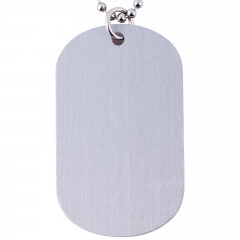 Dog Tag Keychain