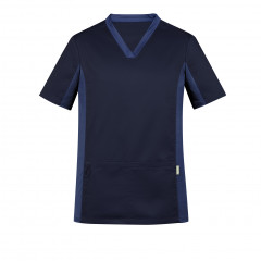 Mens Riley Stretch Scrub Top