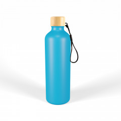 Gelato Aluminium Drink Bottle with Bamboo Lid