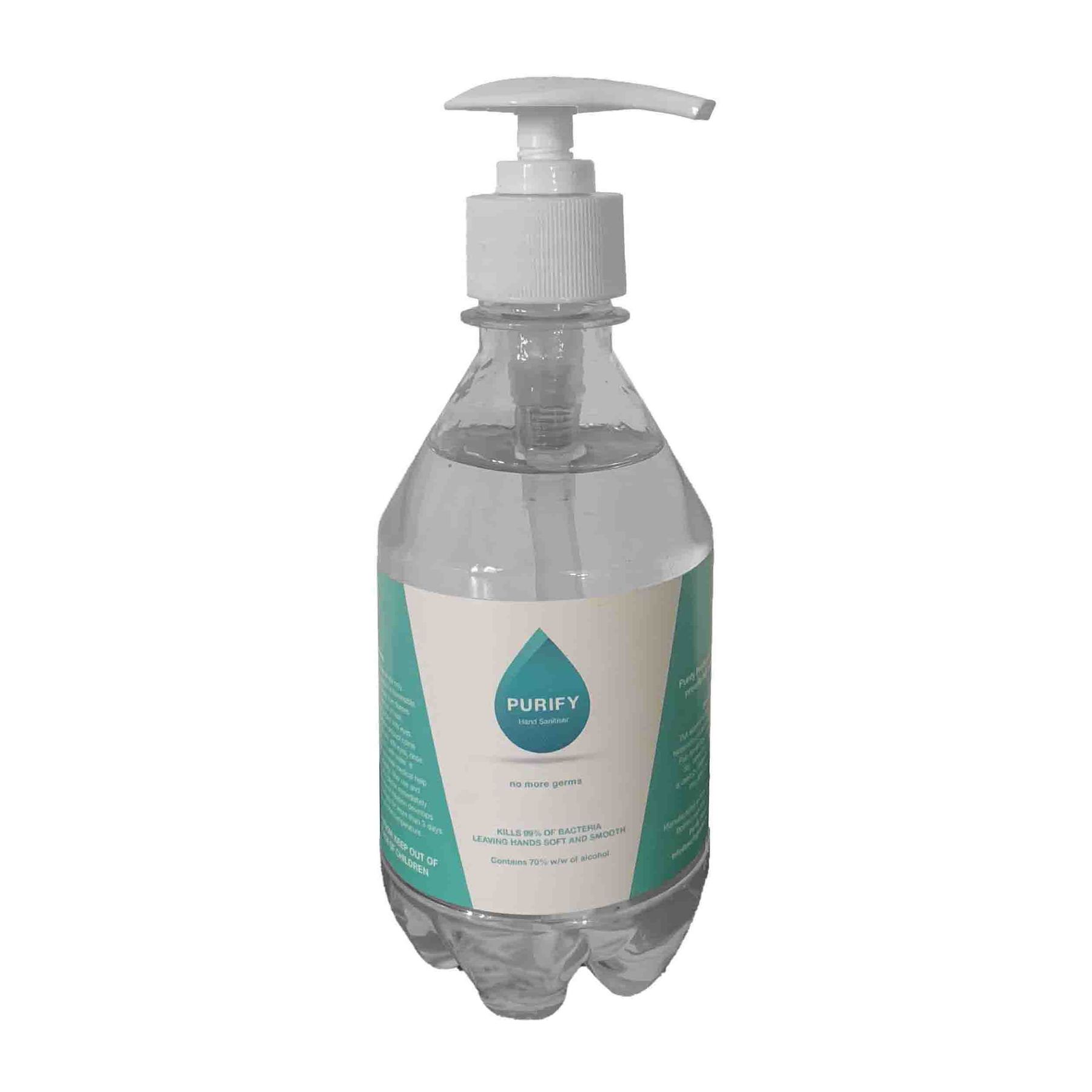 Purify Hand Sanitiser - 375ml Pump Bottle