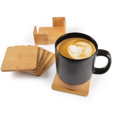 Tropic Bamboo Coasters Set of 6