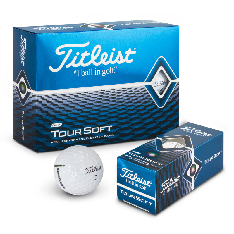 Titleist Tour Soft Golf Ball | Printed Golf Balls | Custom Titleist Golf Balls