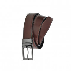 Mens Leather Reversible Belt