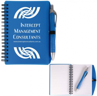 Scribe Spiral Notebook with Pen
