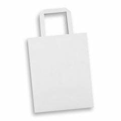 Medium Flat Handle Paper Bag Portrait