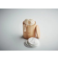 Bamboo fibre Cleansing pad set