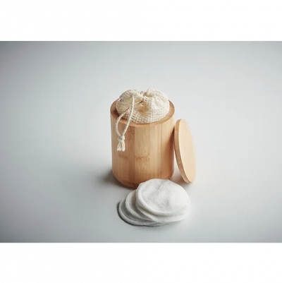 Bamboo fibre Cleansing pad set
