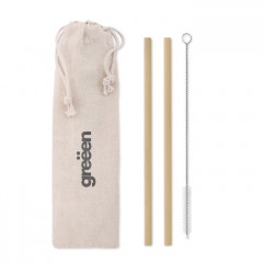 Natural Straw Set