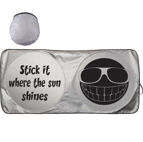 Summer Car Sun Shade | Custom Car Sun Shade | Customised Car Sun Shade | Personalised Car Sun Shade | Custom Merchandise | Merchandise | Customised Gifts NZ | Corporate Gifts | Promotional Products NZ | Branded merchandise NZ | Branded Merch | 