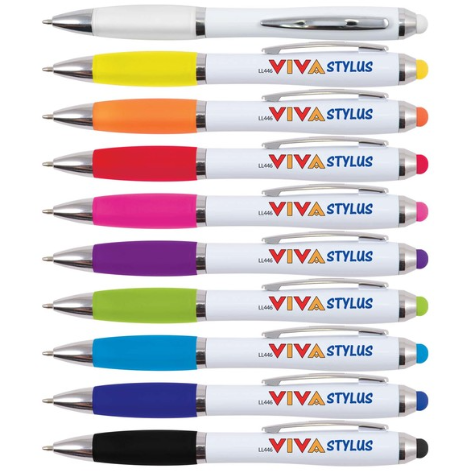 Viva Stylus Pen | Wholesale Pens Online | Personalised Pens NZ | Personalised Stylus Pen | Custom Merchandise | Merchandise | Customised Gifts NZ | Corporate Gifts | Promotional Products NZ | Branded merchandise NZ | Branded Merch | Personalised Merch