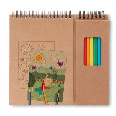 Colouring Set with Notepad