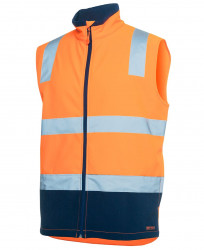 His Vis D+N Water Resistant Soft Shell Vest 