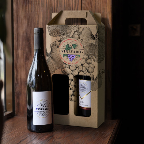 Wine Carry Pack - Double