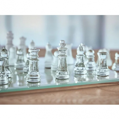 Glass Chess Set