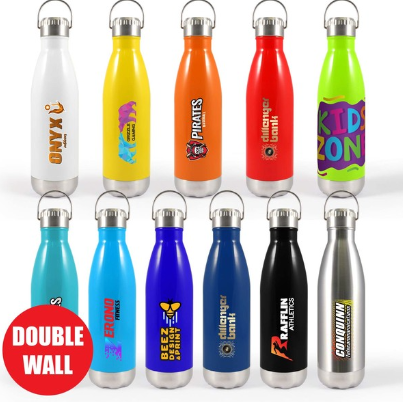 Soda Vacuum Bottle with Hanger Lid