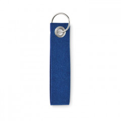 Rectangular RPET felt keyring