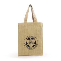 A4 Jute Shopper Bag