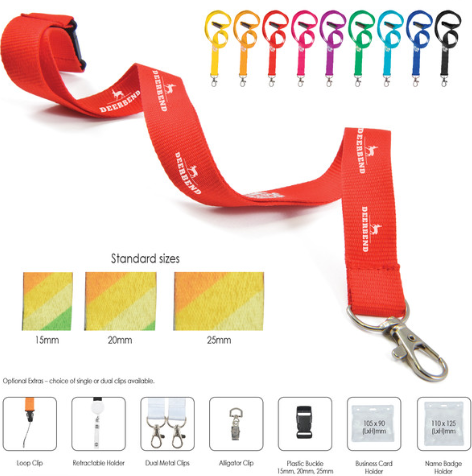 Artemis Woven Lanyard | Lanyards | Lanyards NZ | Printed Lanyards NZ | Personalised Lanyards NZ | Custom Merchandise | Merchandise | Customised Gifts NZ | Corporate Gifts | Promotional Products NZ | Branded merchandise NZ | Branded Merch | 