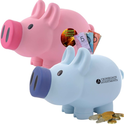 Priscilla / Patrick Pig Coin Bank