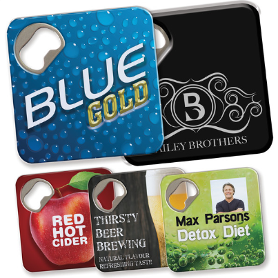 Quench Bottle Opener / Coaster | Custom Bottle Opener | Customised Bottle Opener | Personalised Bottle Opener | Custom Coasters NZ | Custom Printed Coasters NZ | Custom Merchandise | Merchandise | Customised Gifts NZ | Corporate Gifts |