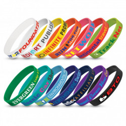 Silicone Wrist Band - Indent 
