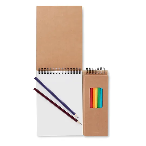 Colouring Set with Notepad