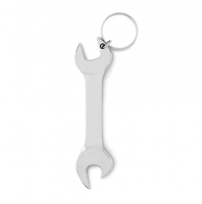Wrench shape and key ring