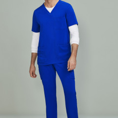 Mens Avery V-Neck Scrub Top