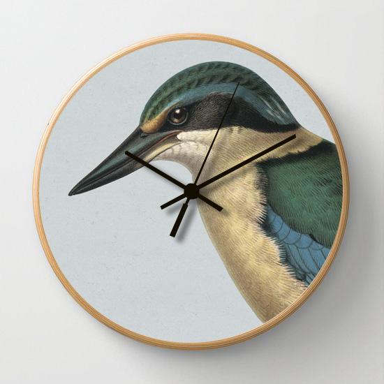 NZ Made Wooden Frame Wall Clock