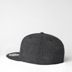 Adults Flat Peak 6 Panel Fitted