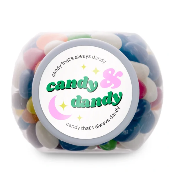 Assorted Colour Mini Jelly Beans in Container - Image 9