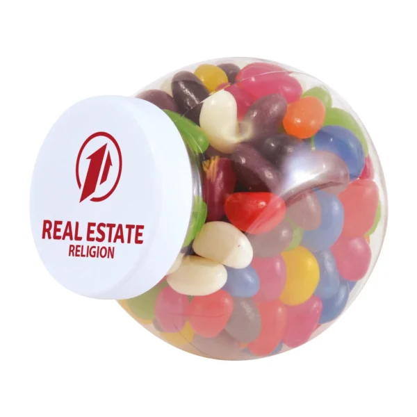 Assorted Colour Mini Jelly Beans in Container - Image 6