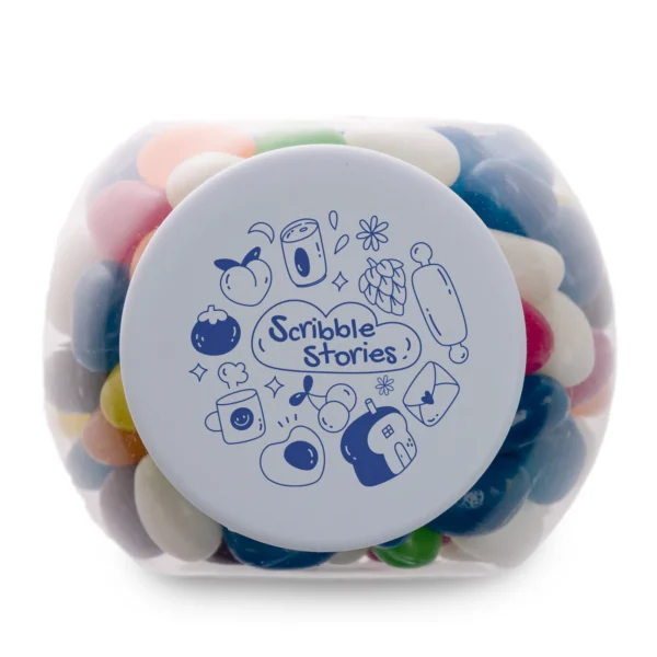 Assorted Colour Mini Jelly Beans in Container - Image 5