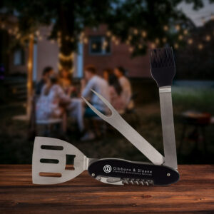 Multi Function BBQ Tool - Black