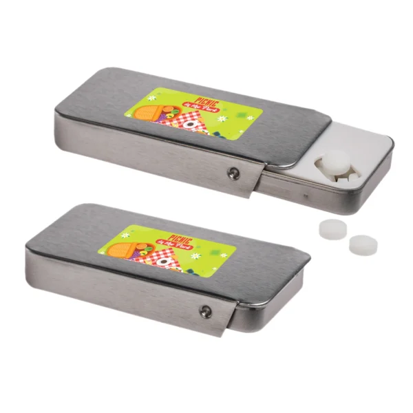 Sugar Free Breath Mints in Slider Tin - Image 9