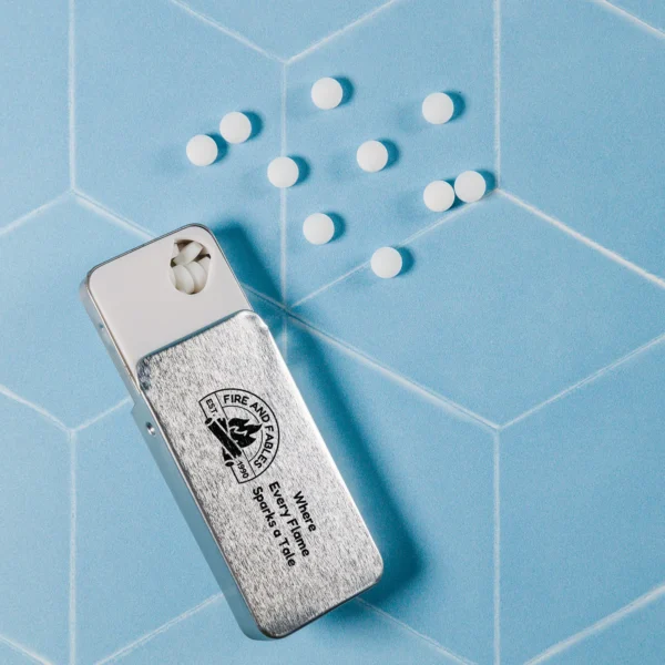 Sugar Free Breath Mints in Slider Tin - Image 2