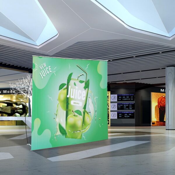 L Banner Backwall